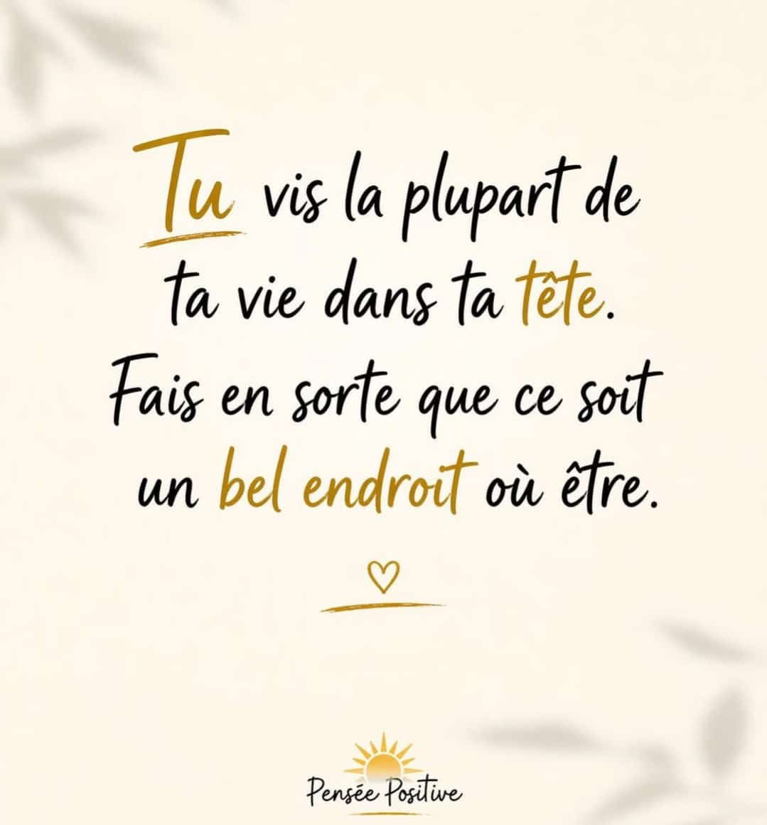 LE SILENCE A UNE ÂME. UN ESPRIT CALME EST L'ARME ULTIME FACE À TOUS TES DÉFIS