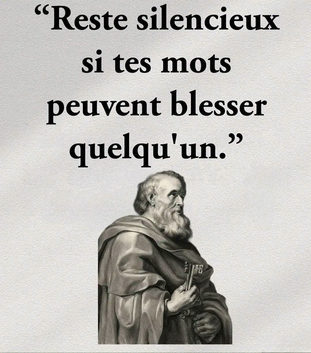LES PLUS BEAUX MOTS TOUCHENT L'OREILLE, MAIS LES ACTES TOUCHENT LE coeur