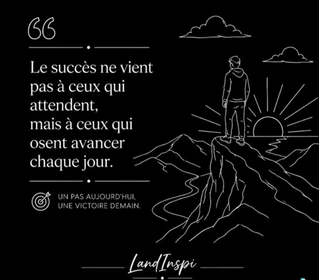 TOUT CE QUE TU VEUX EST DERRIÈRE UNE AUDACE. OSE DEMANDER, OSE FRAPPER À UNE PORTE