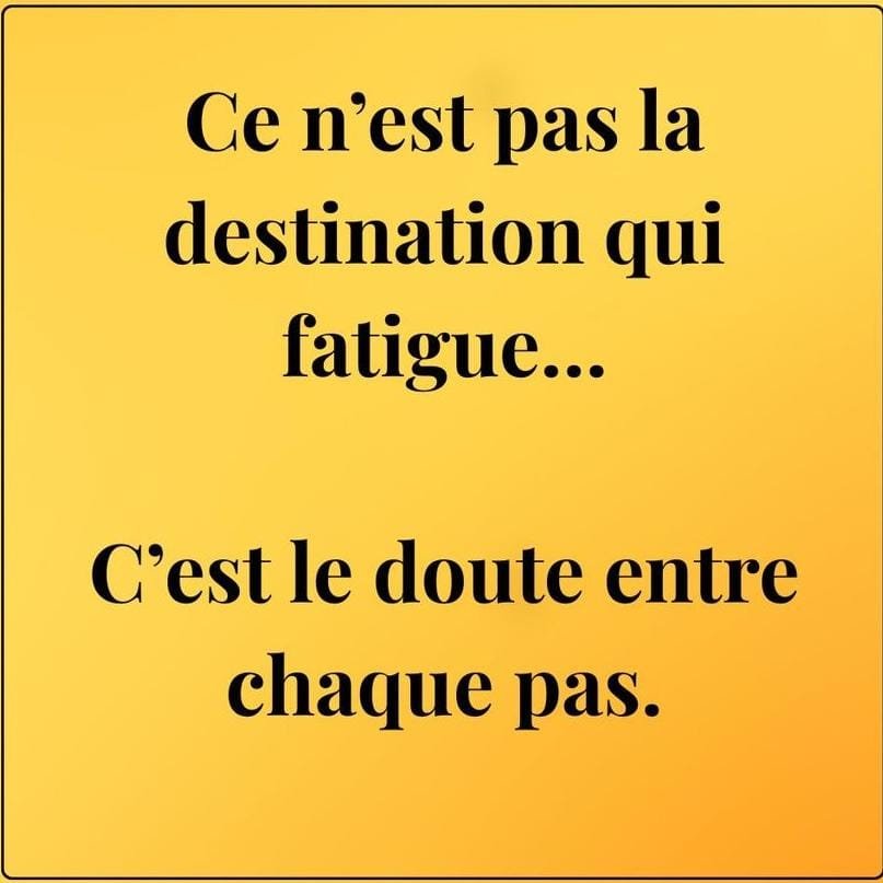 NE LÂCHES PAS ET N'ABANDONNE PAS, TU Y ARRIVERAS. "L'ESPOIR, CE N'EST PAS L'OPTIMISME...
