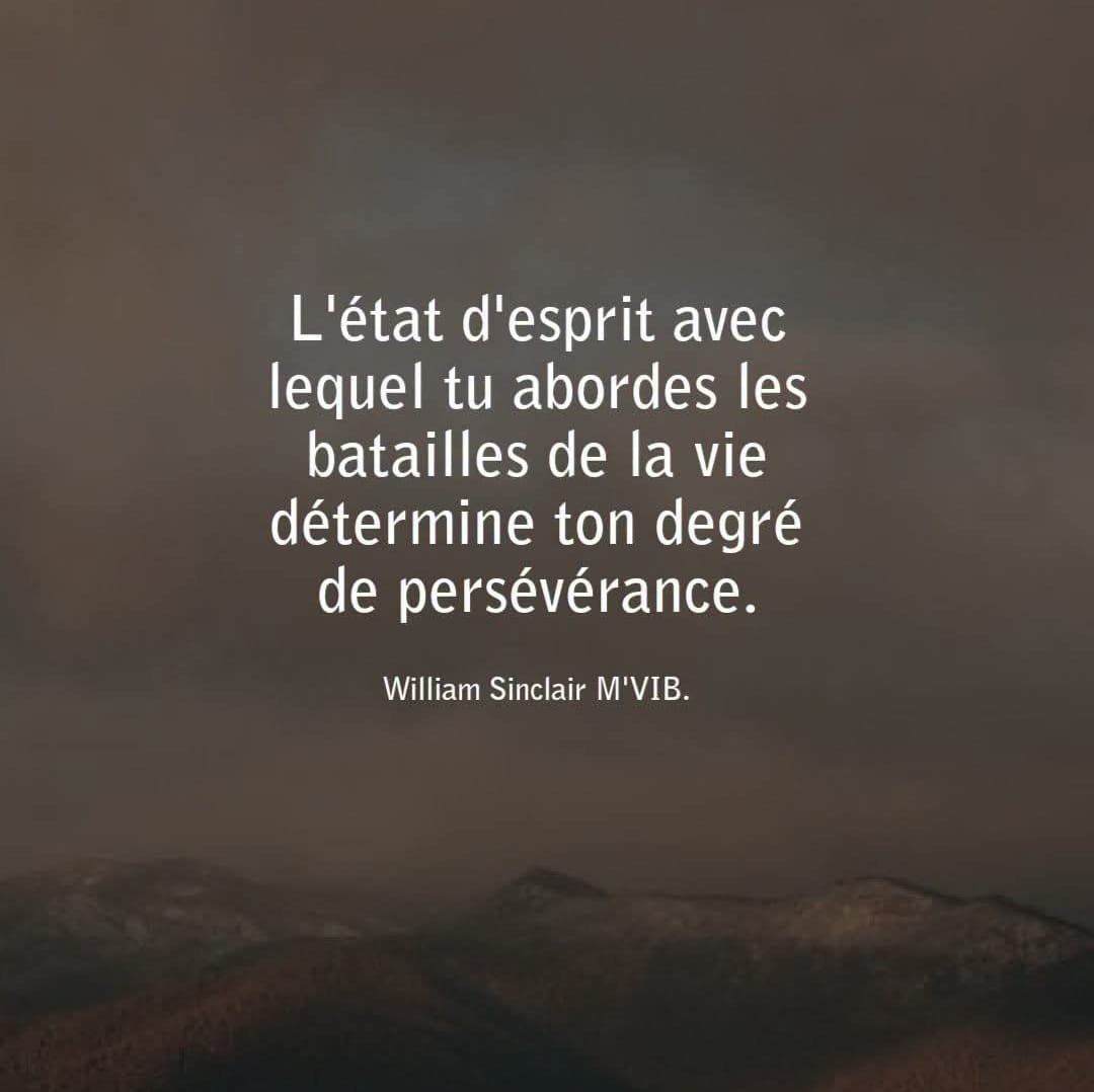 IL FAUT PLUS DE COURAGE POUR CHANGER SON POINT DE VUE QUE DE LUI RESTER FIDÈLE !