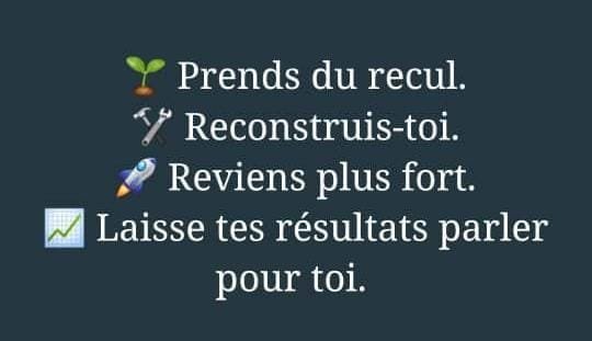 C'est NOTRE IMAGINATION QUI CRÉE TOUTES LES BARRIÈRES INFRANCHISSABLES DANS NOTRE VIE. Ce qui est hors de ton contrôle doit rester en dehors de ta tête